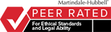 Peer Rated for Ethical Standards and Legal Ability | Martindale-Hubbell